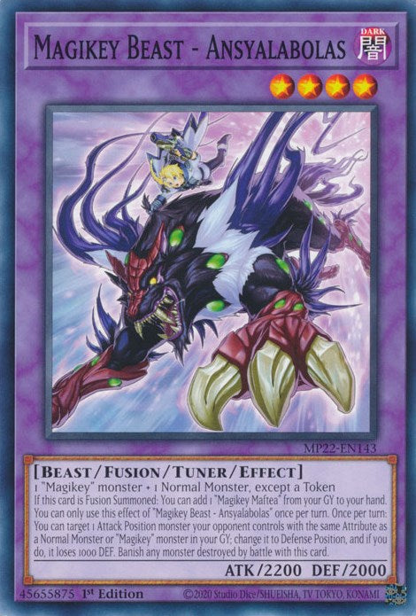 Magikey Beast - Ansyalabolas [MP22-EN143] Common | L.A. Mood Comics and Games