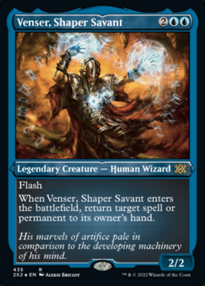 Venser, Shaper Savant (Foil Etched) [Double Masters 2022] | L.A. Mood Comics and Games