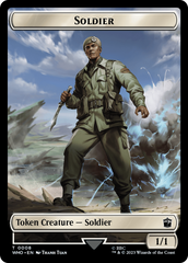 Soldier // Mark of the Rani Double-Sided Token [Doctor Who Tokens] | L.A. Mood Comics and Games