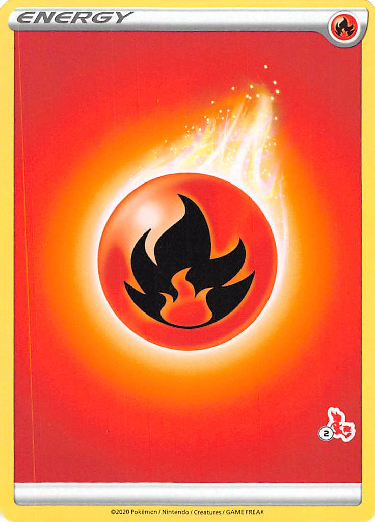 Fire Energy (Cinderace Stamp #2) [Battle Academy 2022] | L.A. Mood Comics and Games