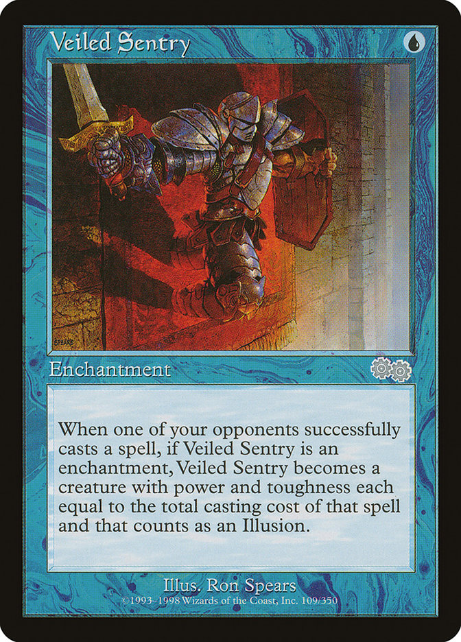 Veiled Sentry [Urza's Saga] | L.A. Mood Comics and Games