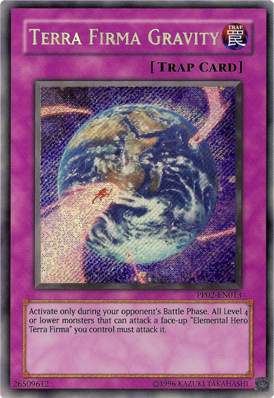 Terra Firma Gravity [PP02-EN013] Secret Rare | L.A. Mood Comics and Games