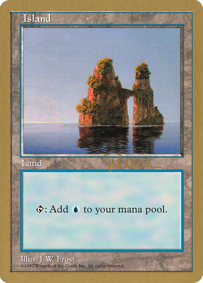 Island (pm436) (Paul McCabe) [World Championship Decks 1997] | L.A. Mood Comics and Games