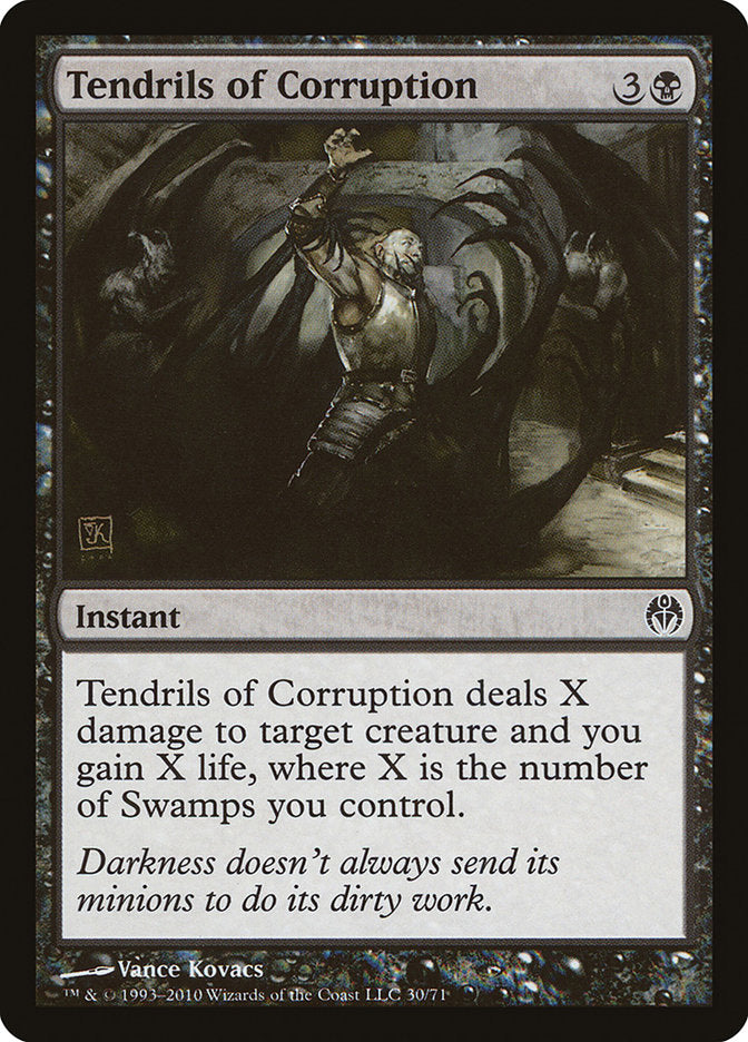 Tendrils of Corruption [Duel Decks: Phyrexia vs. the Coalition] | L.A. Mood Comics and Games