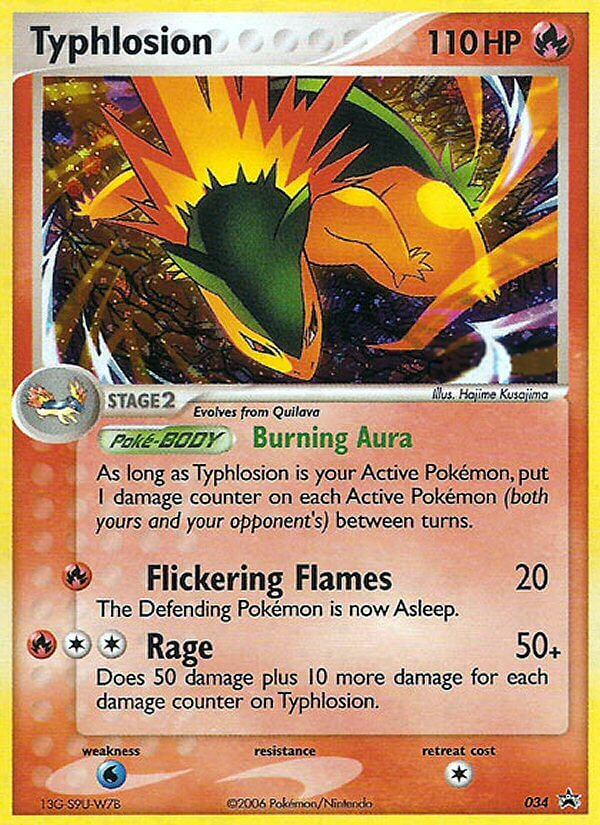 Typhlosion (034) [Nintendo: Black Star Promos] | L.A. Mood Comics and Games