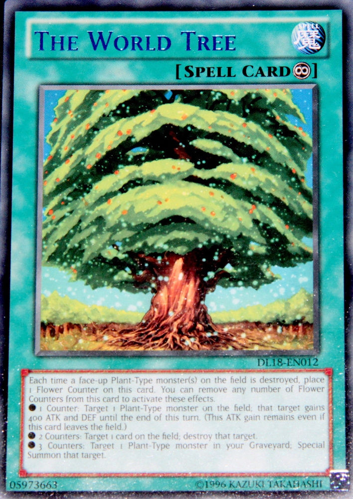 The World Tree (Blue) [DL18-EN012] Rare | L.A. Mood Comics and Games