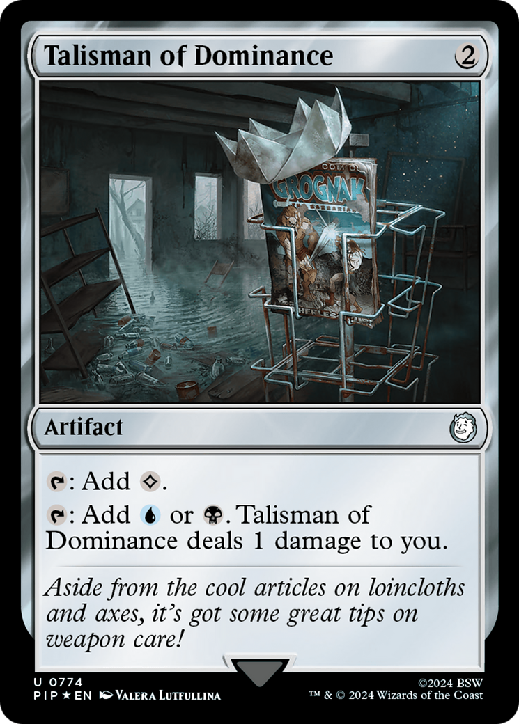 Talisman of Dominance (Surge Foil) [Fallout] | L.A. Mood Comics and Games