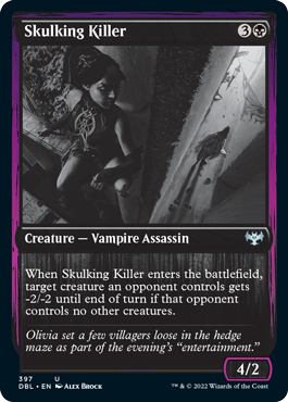 Skulking Killer [Innistrad: Double Feature] | L.A. Mood Comics and Games