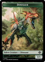 Gnome // Dinosaur (0010) Double-Sided Token [The Lost Caverns of Ixalan Tokens] | L.A. Mood Comics and Games