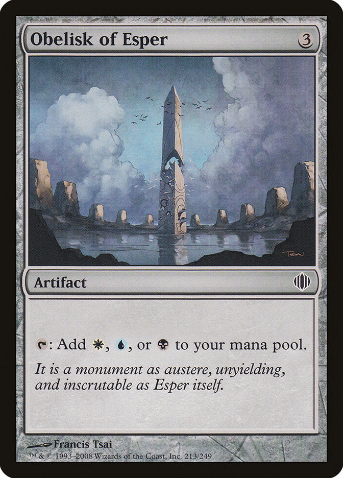 Obelisk of Esper [Shards of Alara] | L.A. Mood Comics and Games