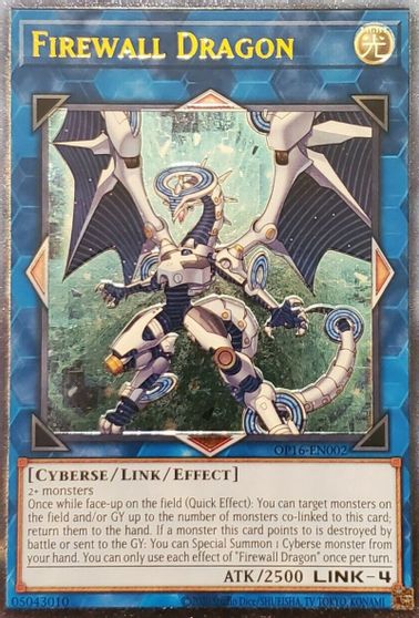 Firewall Dragon [OP16-EN002] Ultimate Rare | L.A. Mood Comics and Games