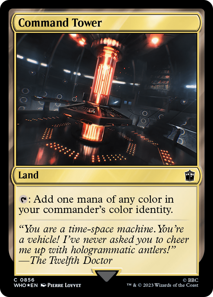 Command Tower (0856) (Surge Foil) [Doctor Who] | L.A. Mood Comics and Games