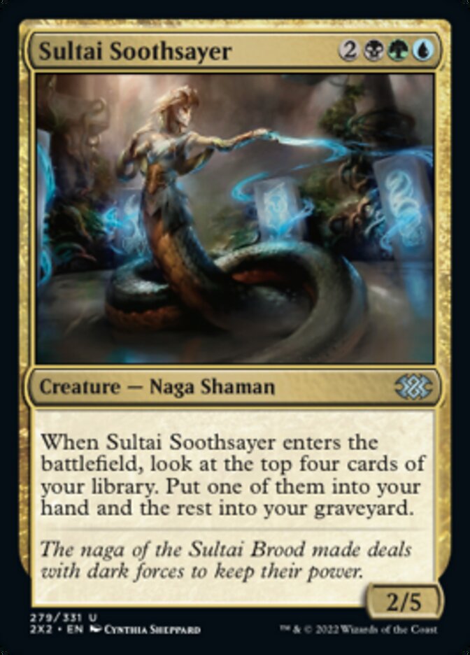 Sultai Soothsayer [Double Masters 2022] | L.A. Mood Comics and Games