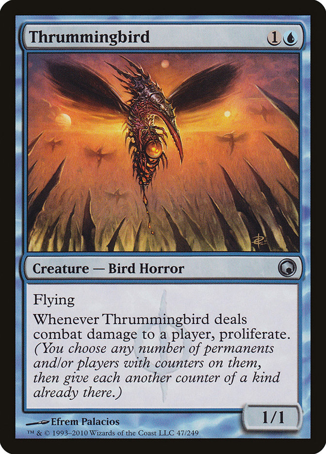 Thrummingbird [Scars of Mirrodin] | L.A. Mood Comics and Games