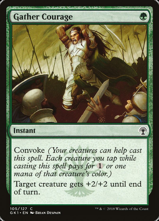 Gather Courage [Guilds of Ravnica Guild Kit] | L.A. Mood Comics and Games