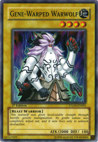 Gene-Warped Warwolf [STON-EN001] Super Rare | L.A. Mood Comics and Games