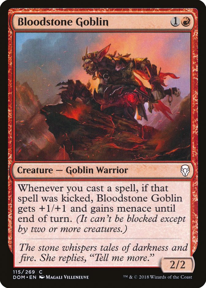 Bloodstone Goblin [Dominaria] | L.A. Mood Comics and Games