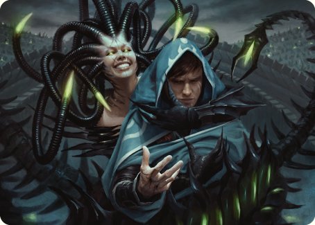 Phyrexian Arena Art Card [Phyrexia: All Will Be One Art Series] | L.A. Mood Comics and Games