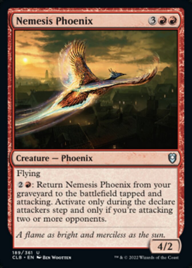 Nemesis Phoenix [Commander Legends: Battle for Baldur's Gate] | L.A. Mood Comics and Games