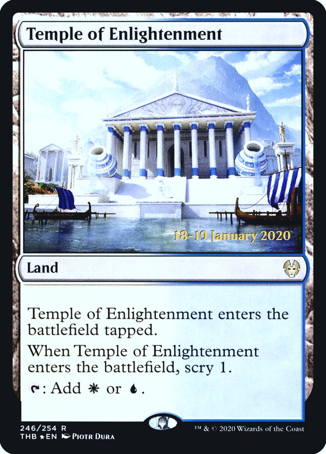 Temple of Enlightenment [Theros Beyond Death Prerelease Promos] | L.A. Mood Comics and Games