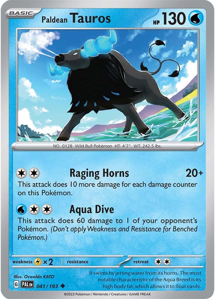 Paldean Tauros (041/193) [Scarlet & Violet: Paldea Evolved] | L.A. Mood Comics and Games