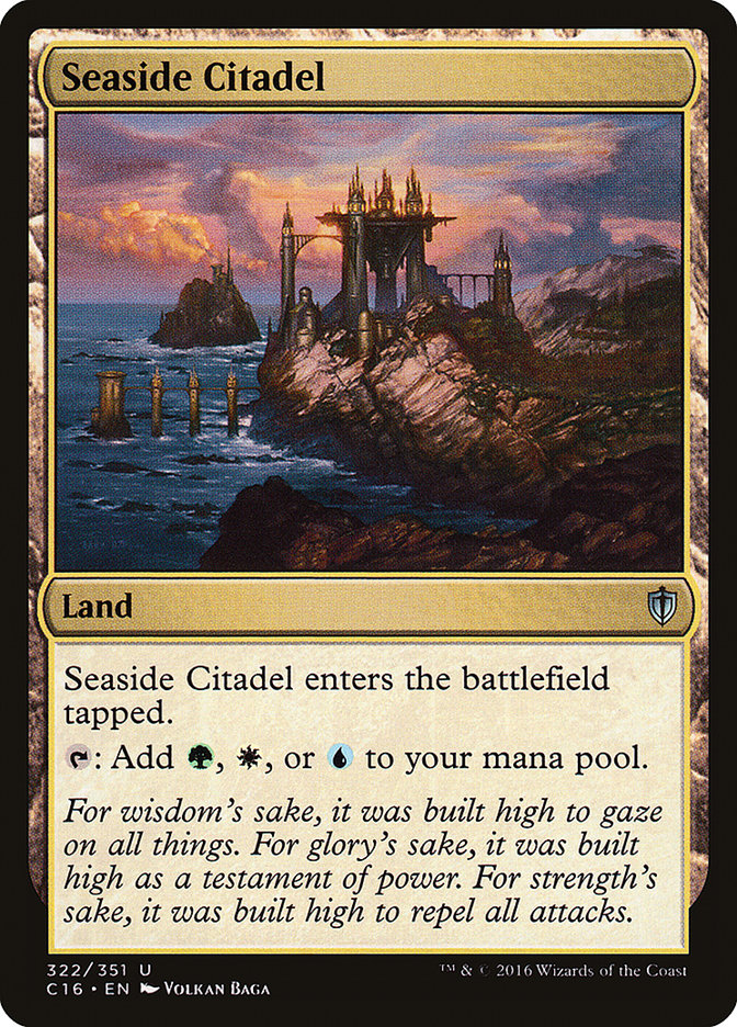 Seaside Citadel [Commander 2016] | L.A. Mood Comics and Games
