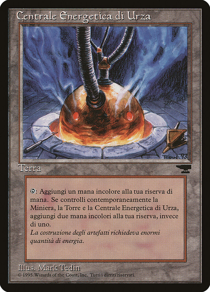 Urza's Power Plant (Columns) (Italian) - "Centrale Energetica di Urza" [Rinascimento] | L.A. Mood Comics and Games