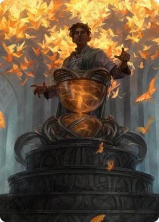 Introduction to Prophecy Art Card [Strixhaven: School of Mages Art Series] | L.A. Mood Comics and Games