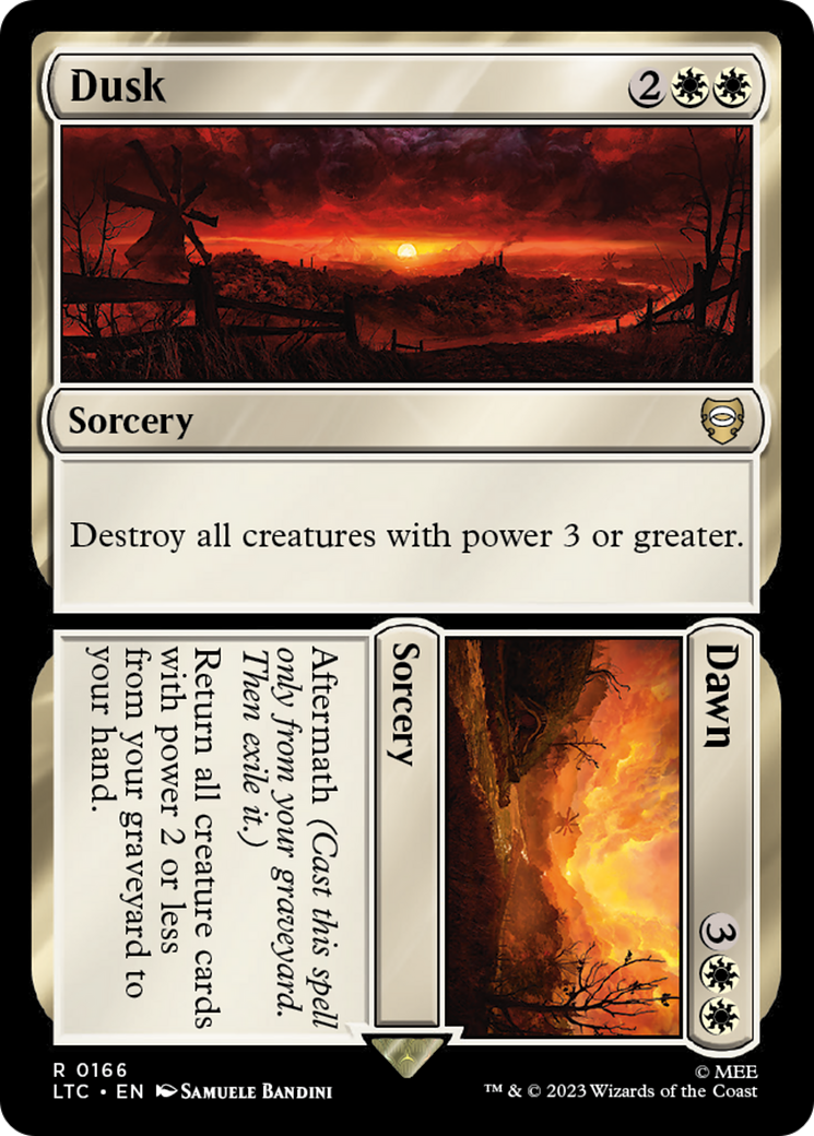 Dusk // Dawn [The Lord of the Rings: Tales of Middle-Earth Commander] | L.A. Mood Comics and Games