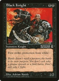 Black Knight (Oversized) [Oversize Cards] | L.A. Mood Comics and Games