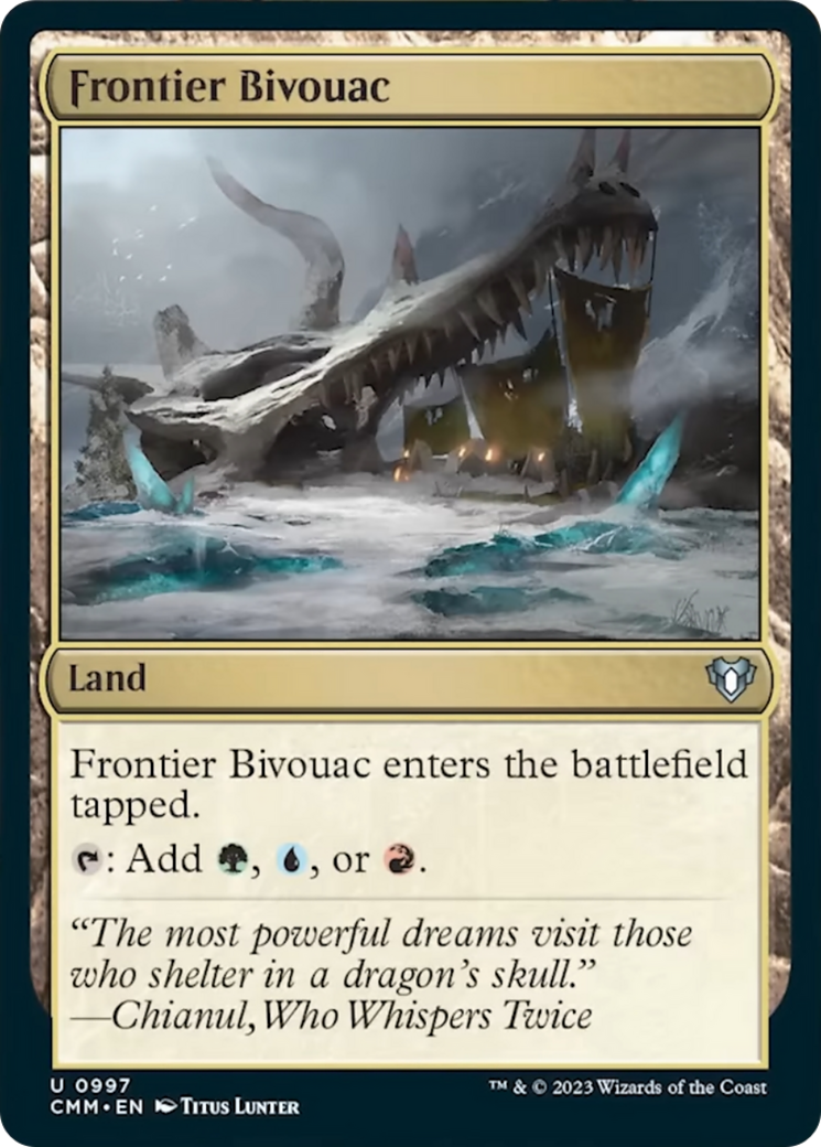 Frontier Bivouac [Commander Masters] | L.A. Mood Comics and Games