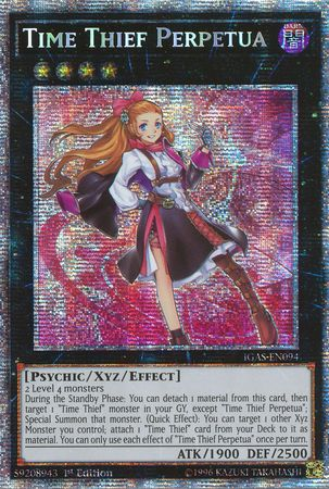 Time Thief Perpetua [IGAS-EN094] Starlight Rare | L.A. Mood Comics and Games