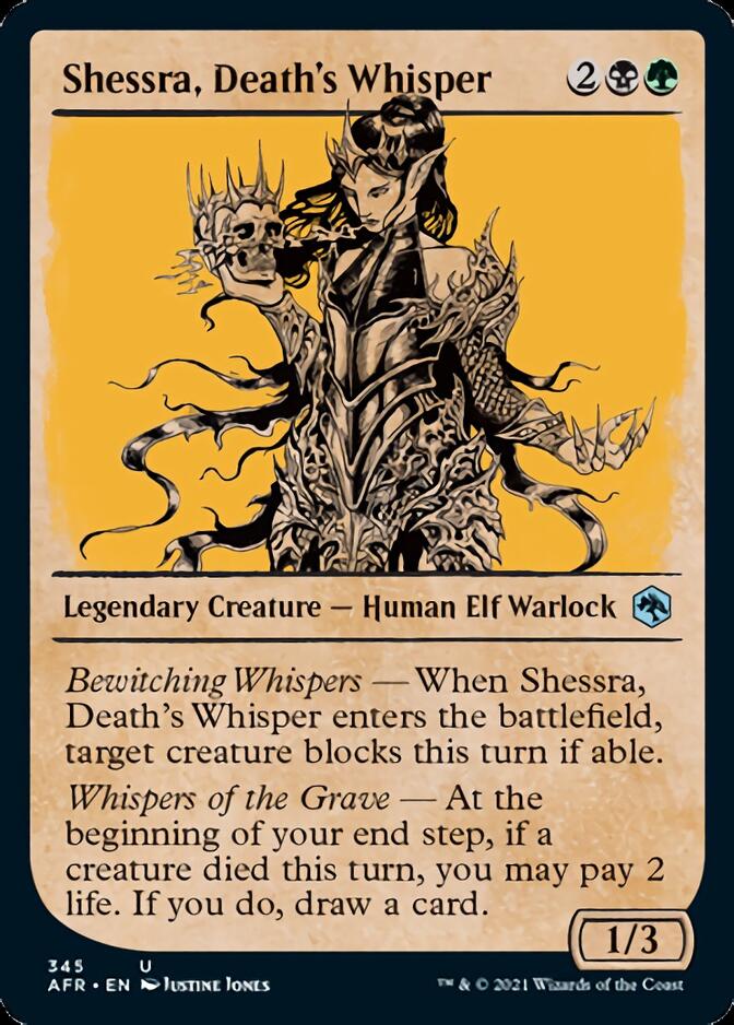 Shessra, Death's Whisper (Showcase) [Dungeons & Dragons: Adventures in the Forgotten Realms] | L.A. Mood Comics and Games