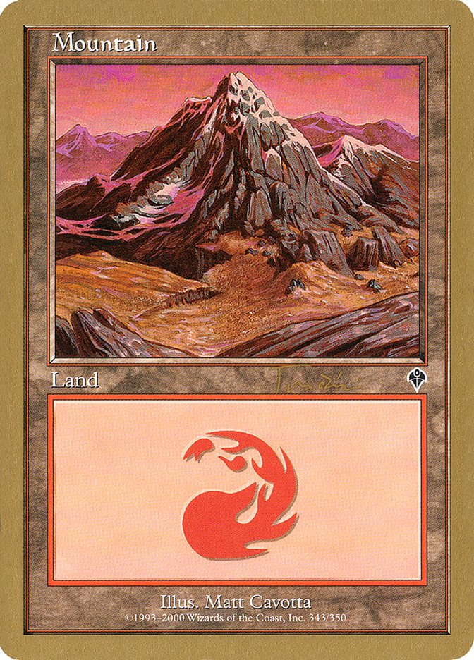 Mountain (jt343a) (Jan Tomcani) (INV) [World Championship Decks 2001] | L.A. Mood Comics and Games