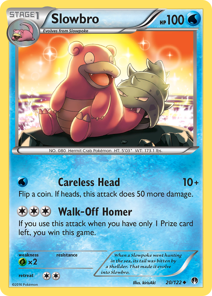 Slowbro (20/122) [XY: BREAKpoint] | L.A. Mood Comics and Games