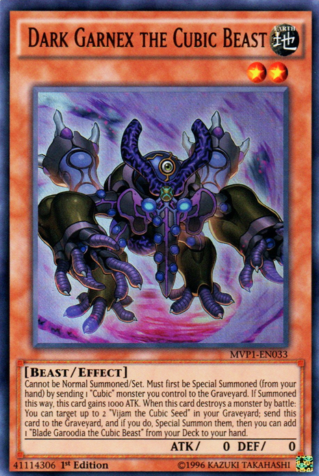 Dark Garnex the Cubic Beast [MVP1-EN033] Ultra Rare | L.A. Mood Comics and Games