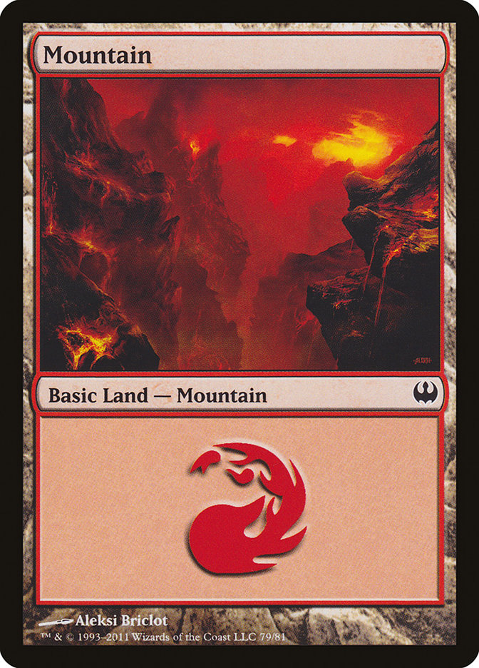 Mountain (79) [Duel Decks: Knights vs. Dragons] | L.A. Mood Comics and Games