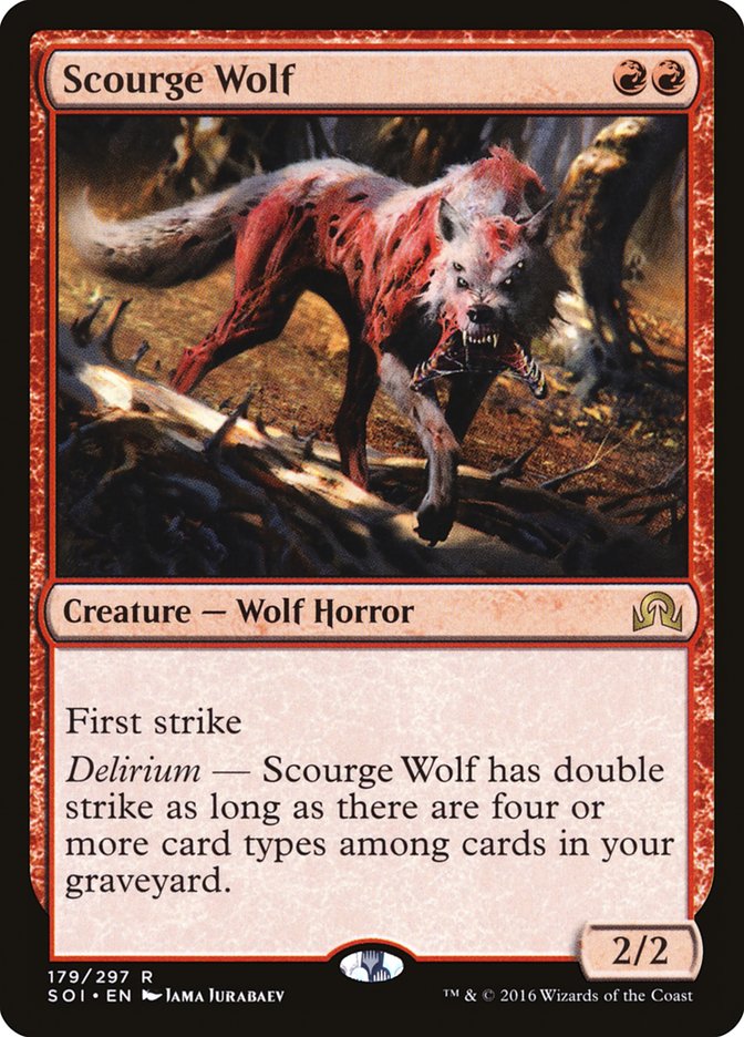 Scourge Wolf [Shadows over Innistrad] | L.A. Mood Comics and Games