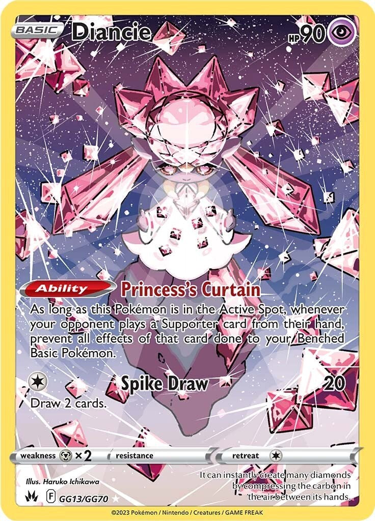 Diancie (GG13/GG70) [Sword & Shield: Crown Zenith] | L.A. Mood Comics and Games