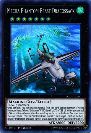 Mecha Phantom Beast Dracossack [INCH-EN051] Super Rare | L.A. Mood Comics and Games