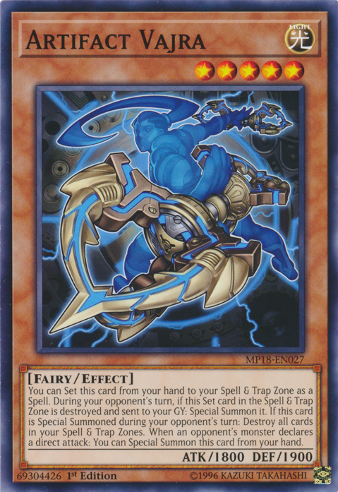 Artifact Vajra [MP18-EN027] Common | L.A. Mood Comics and Games