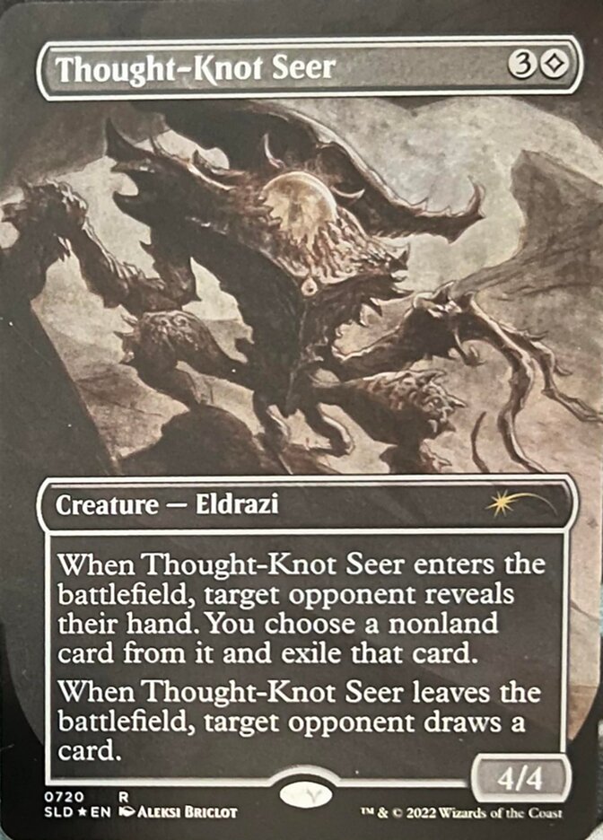 Thought-Knot Seer (720) (Borderless) [Secret Lair Drop Promos] | L.A. Mood Comics and Games