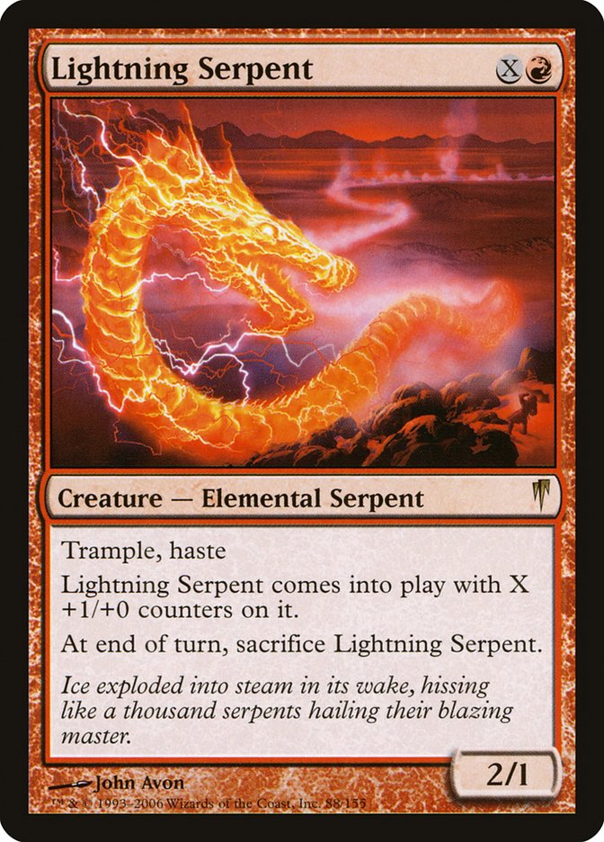 Lightning Serpent [Coldsnap] | L.A. Mood Comics and Games