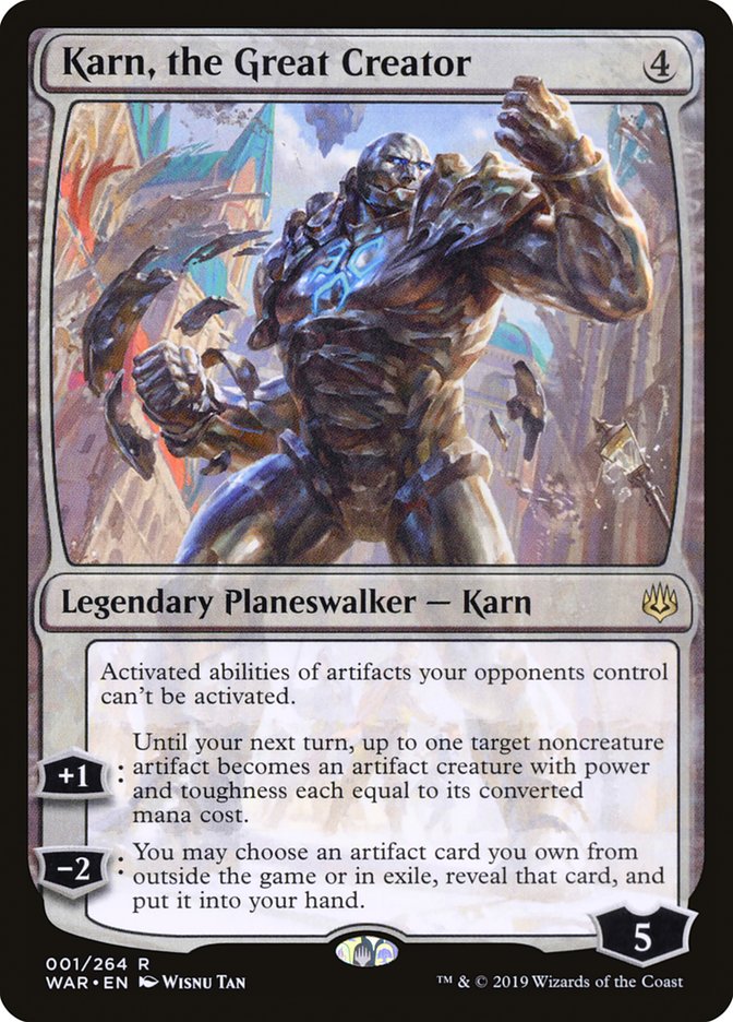 Karn, the Great Creator [War of the Spark] | L.A. Mood Comics and Games