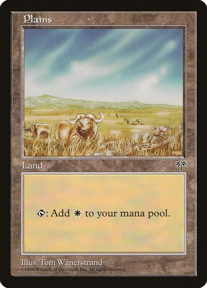 Plains (Oxen / Signature on Right) [Mirage] | L.A. Mood Comics and Games