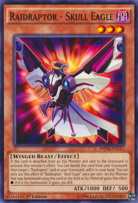 Raidraptor - Skull Eagle [MP16-EN117] Common | L.A. Mood Comics and Games