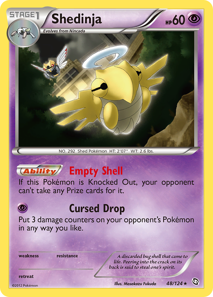 Shedinja (48/124) [Black & White: Dragons Exalted] | L.A. Mood Comics and Games