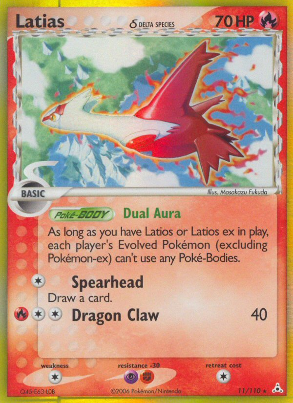 Latias (11/110) (Delta Species) [EX: Holon Phantoms] | L.A. Mood Comics and Games