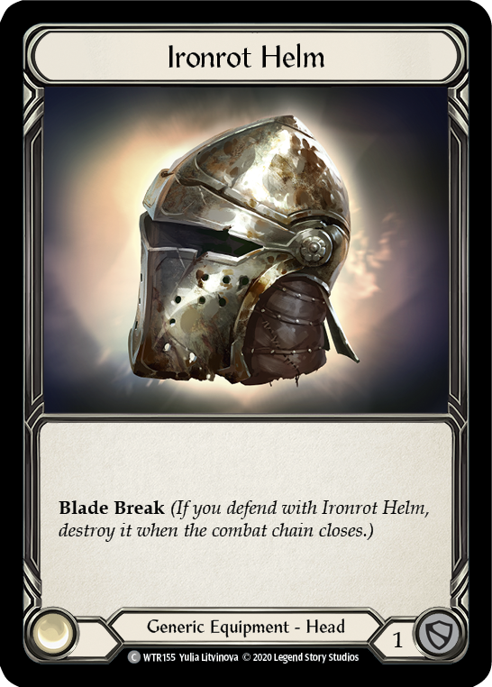Ironrot Helm [U-WTR155] (Welcome to Rathe Unlimited)  Unlimited Normal | L.A. Mood Comics and Games