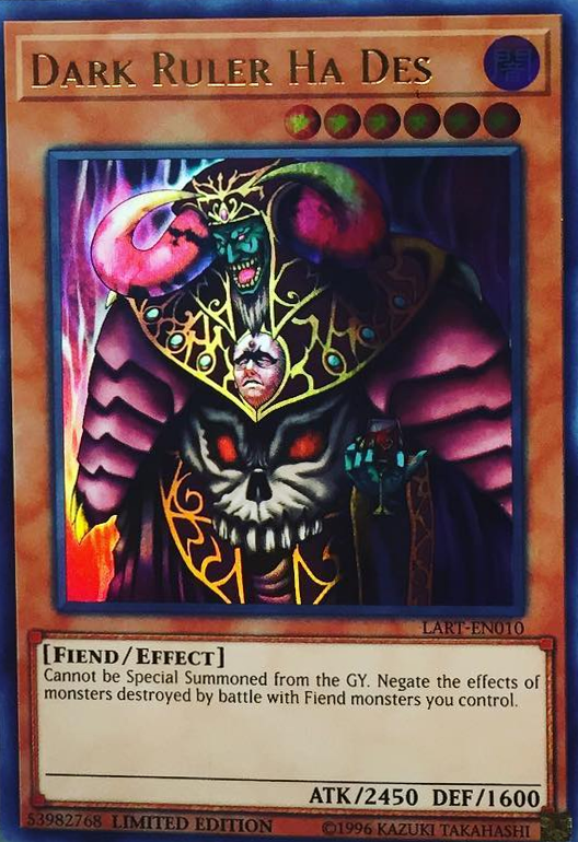 Dark Ruler Ha Des [LART-EN010] Ultra Rare | L.A. Mood Comics and Games